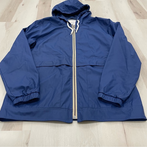 Weatherproof Vintage Women’s Rain Jacket Size Small Blue. Hood. Front Pockets - Picture 2 of 10